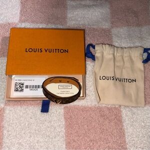Louis Vuitton Brown Monogram Bracelet